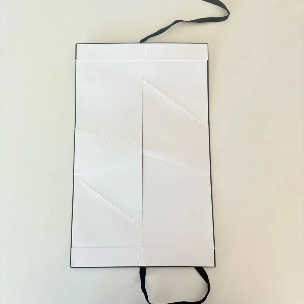 CHANEL Origami Signature Empty Holiday Gift Box Only 8.5x5.5x3”